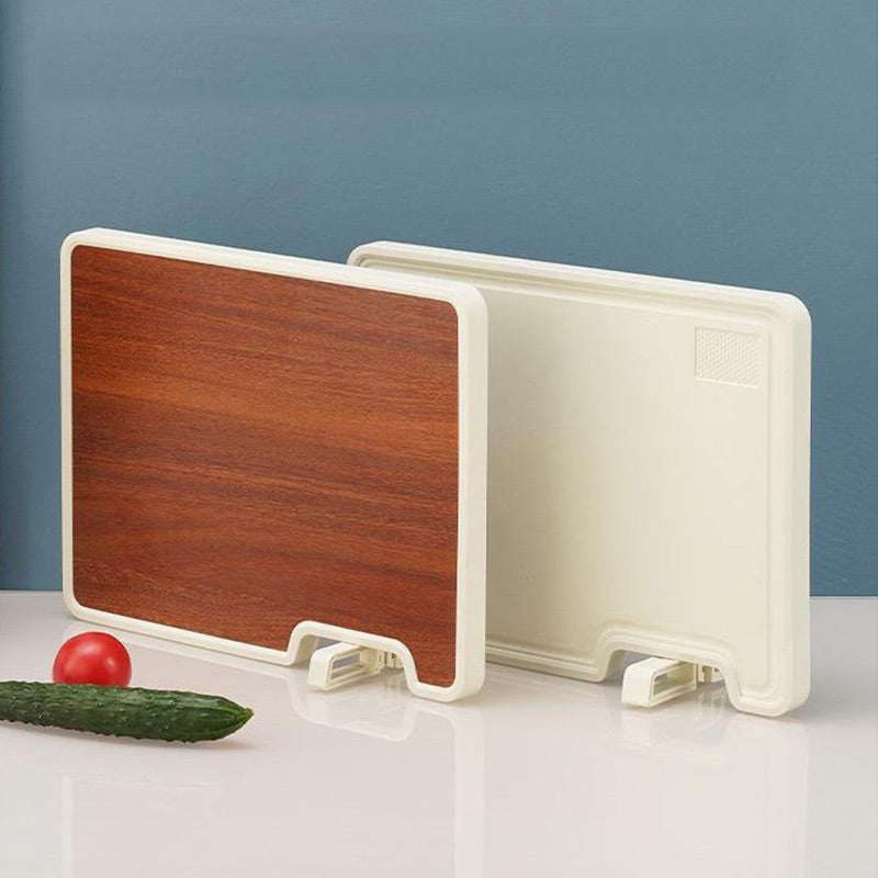 🔥HOT SALE🔥Double Sided Antibacterial Cutting Board with Stand