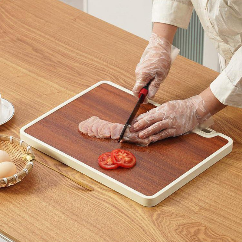 🔥HOT SALE🔥Double Sided Antibacterial Cutting Board with Stand