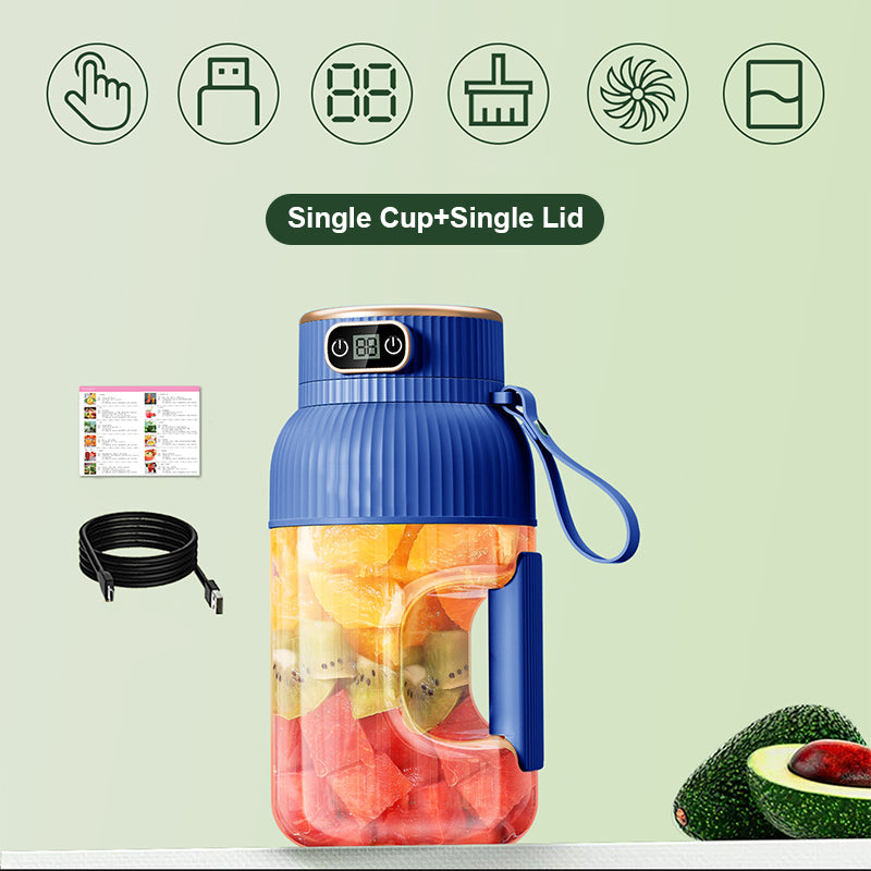 🔥Limited time 50% off🔥Multifunctional Portable Juicer Cup With Digital Display