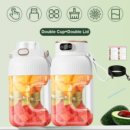 🔥Limited time 50% off🔥Multifunctional Portable Juicer Cup With Digital Display