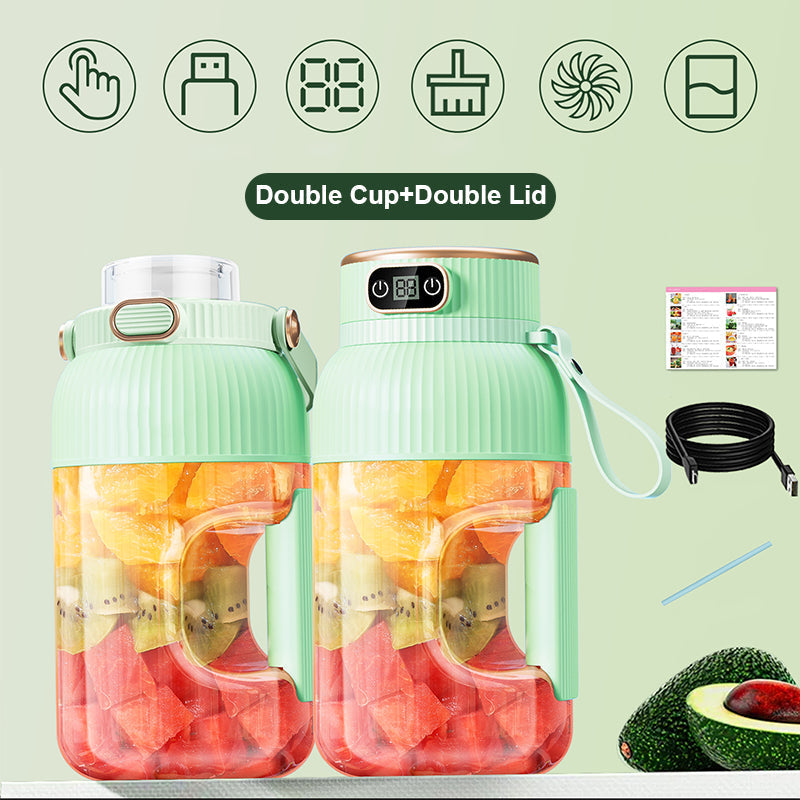 🔥Limited time 50% off🔥Multifunctional Portable Juicer Cup With Digital Display