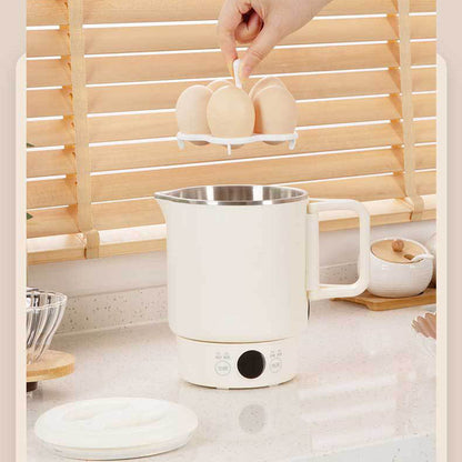 Multifunctional Portable Stainless Steel Folding Electic Kettle