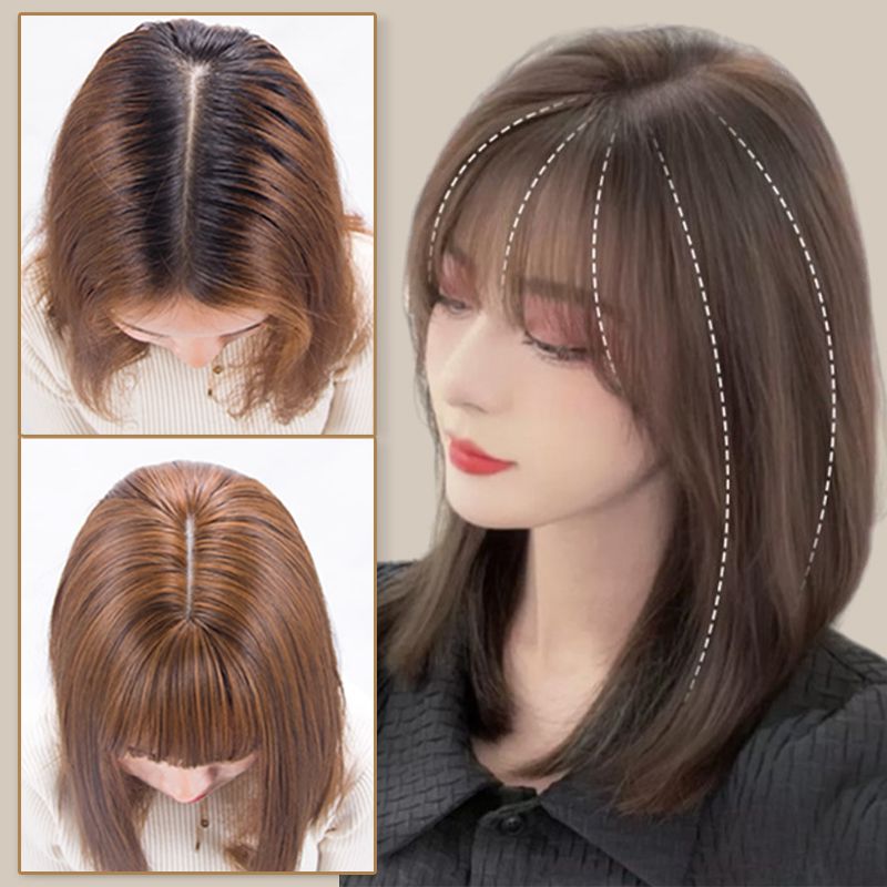 🔥Limited Time 50% OFF🔥Perfect Gift! Clip-in Air Bangs Hair Piece
