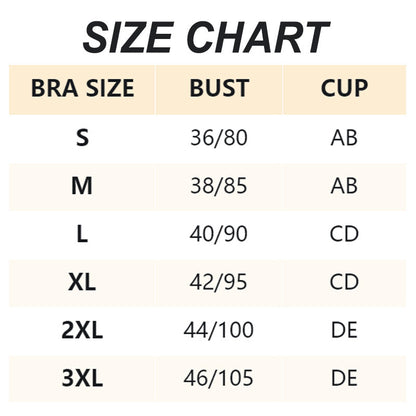 Plus Size 3D Lace Side Clasp Push-up Bra