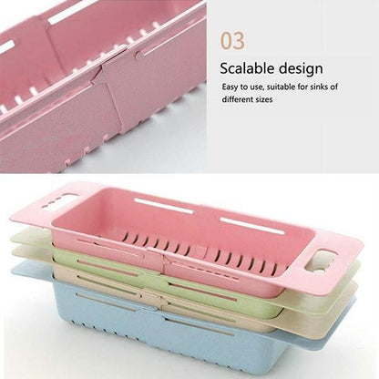 🔥Limited time 50% off🔥Adjustable Retractable Drain Basket