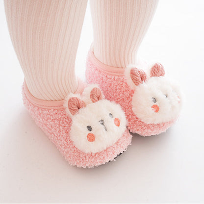 🔥Warm Winter🔥👉Cute Fur Baby Sock Shoes👼