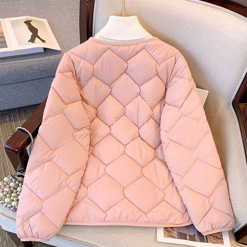 🔥Limited Time 50% OFF🔥Women's Winter Button Down Quilted Jacket