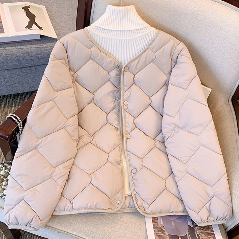 🔥Limited Time 50% OFF🔥Women's Winter Button Down Quilted Jacket