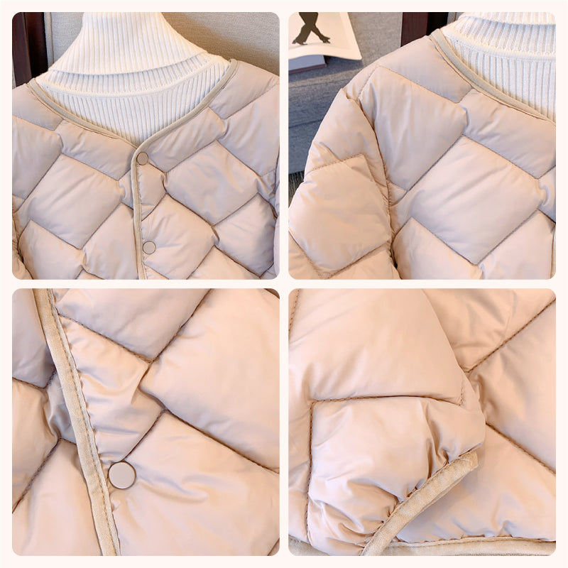 🔥Limited Time 50% OFF🔥Women's Winter Button Down Quilted Jacket