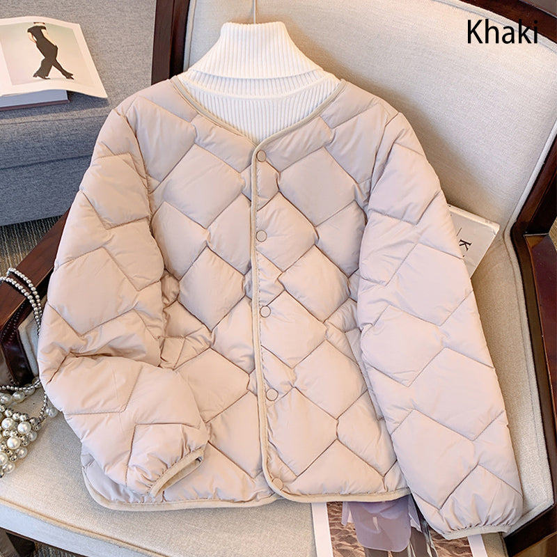 🔥Limited Time 50% OFF🔥Women's Winter Button Down Quilted Jacket