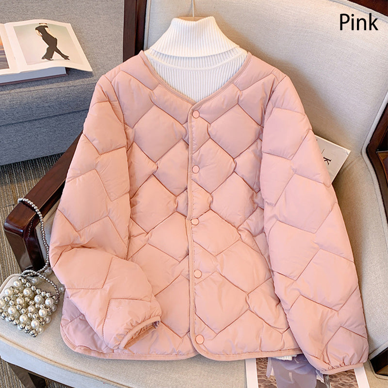 🔥Limited Time 50% OFF🔥Women's Winter Button Down Quilted Jacket