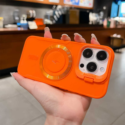 Silicone Magnetic Case with Invisible Lens Stand