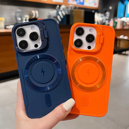 Silicone Magnetic Case with Invisible Lens Stand