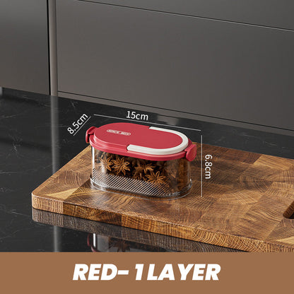 🔥Limited time 50% off🔥Multi-layer Sealed Spice Organizer