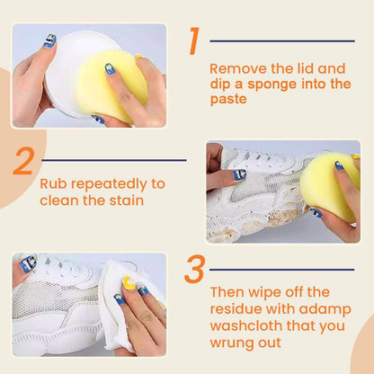 🔥Limited Time 50% Off 🔥Multipurpose Wash-free White Shoes Cleaner