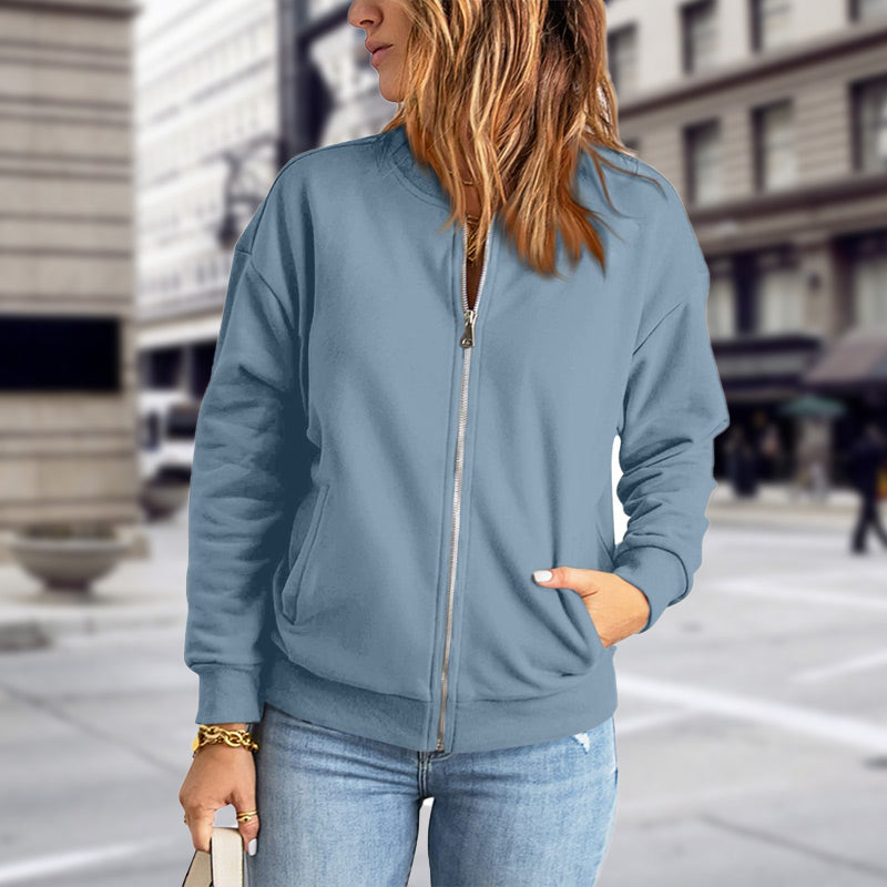 🔥Limited Time 50% OFF🔥Women's Casual Zippered Jacket
