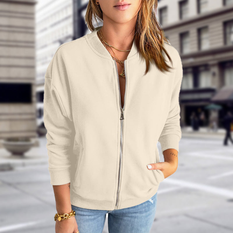 🔥Limited Time 50% OFF🔥Women's Casual Zippered Jacket