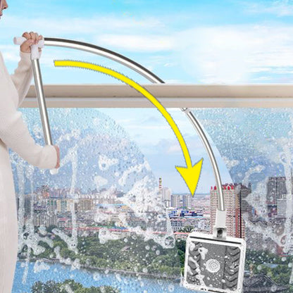 🔥Limited Time 50% OFF🔥Household Multipurpose Window Cleaner Tool with Pole & Sponge