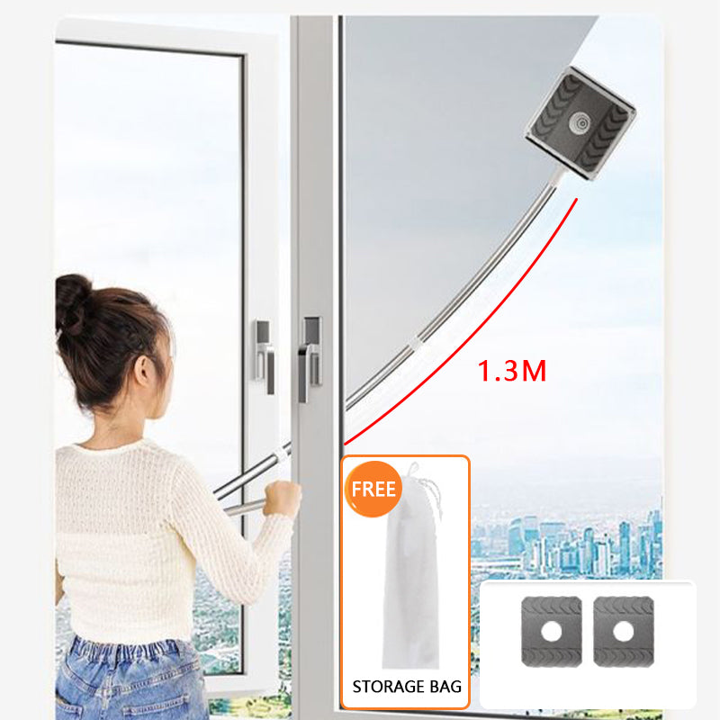 🔥Limited Time 50% OFF🔥Household Multipurpose Window Cleaner Tool with Pole & Sponge