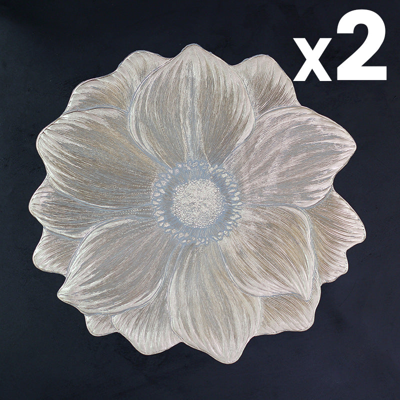 🌸Lotus-Shaped Heat-Resistant and Washable Placemat