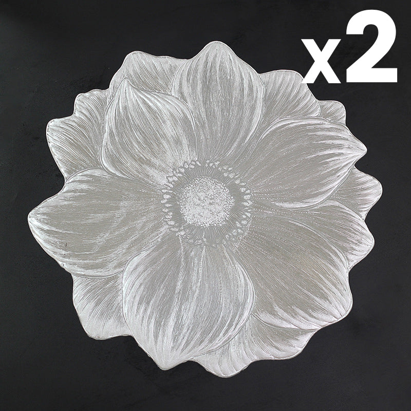 🌸Lotus-Shaped Heat-Resistant and Washable Placemat