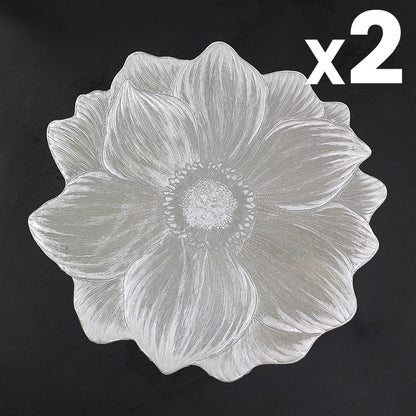 🌸Lotus-Shaped Heat-Resistant and Washable Placemat