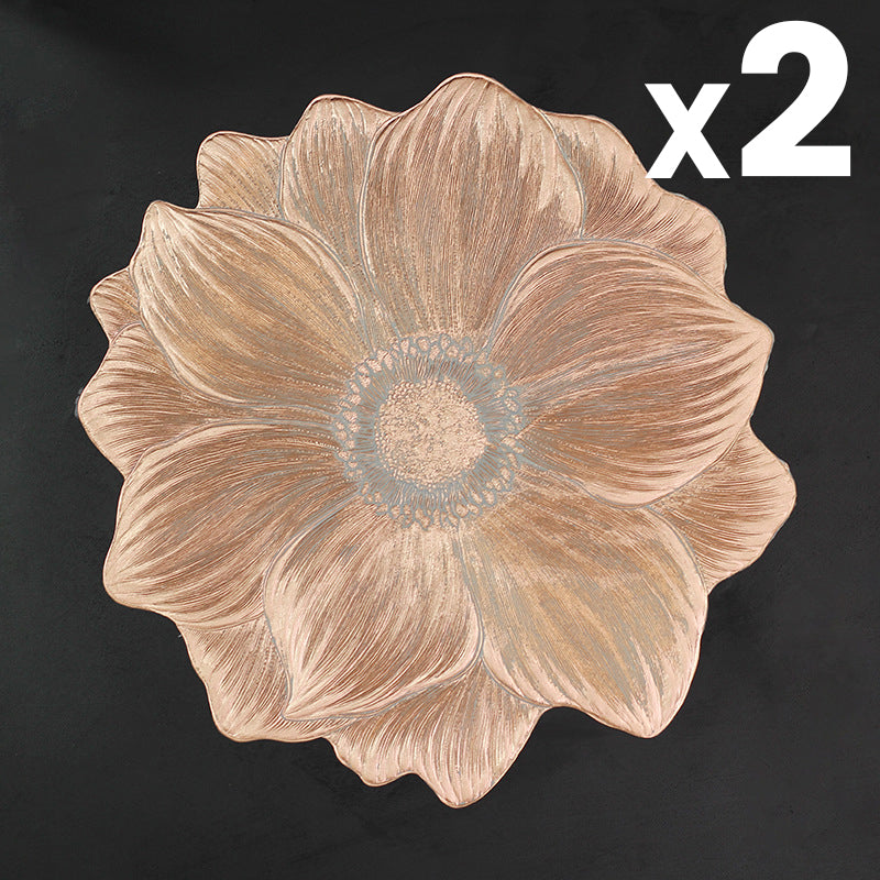 🌸Lotus-Shaped Heat-Resistant and Washable Placemat