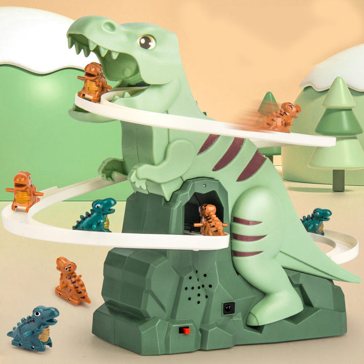 🎅Xmas Sales - 50% OFF🎄Electric Dinosaur Chase Race Track Playset