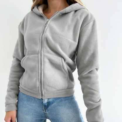 💕Women's Lined Zip-Up Hoodies
