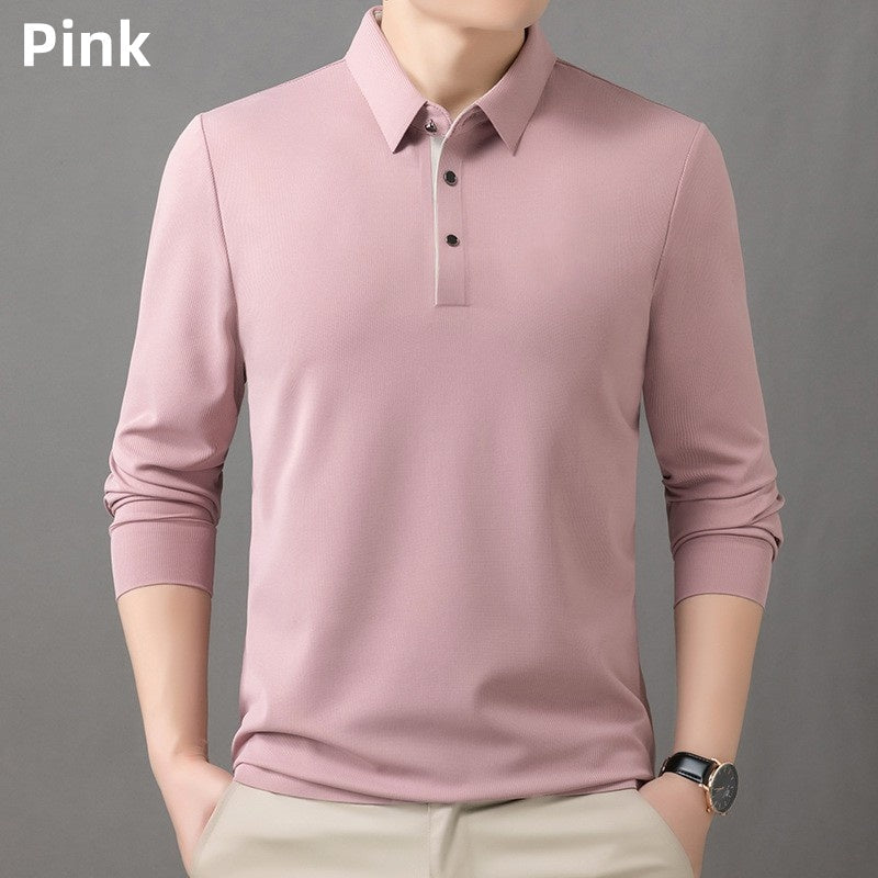 🔥Limited Time 50% OFF🔥Men's Solid Lapel Button Down Shirts