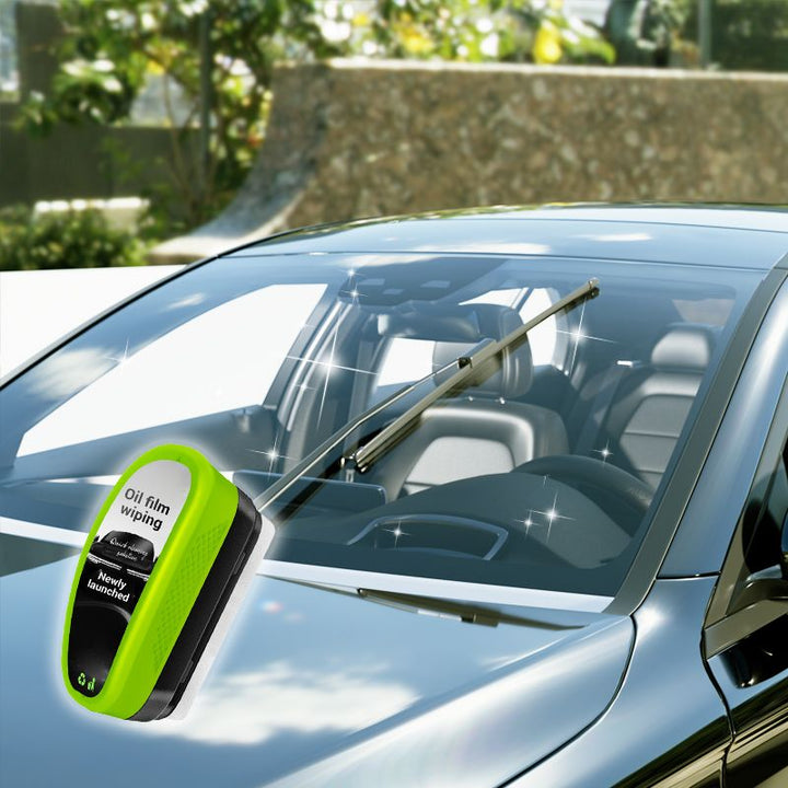 🎅Xmas Sales - 50% OFF🎄  Powerful Oil Film Removal & Crystal Coating 🚗💧New 2.0 Green Oil Film Wipe zanzzea