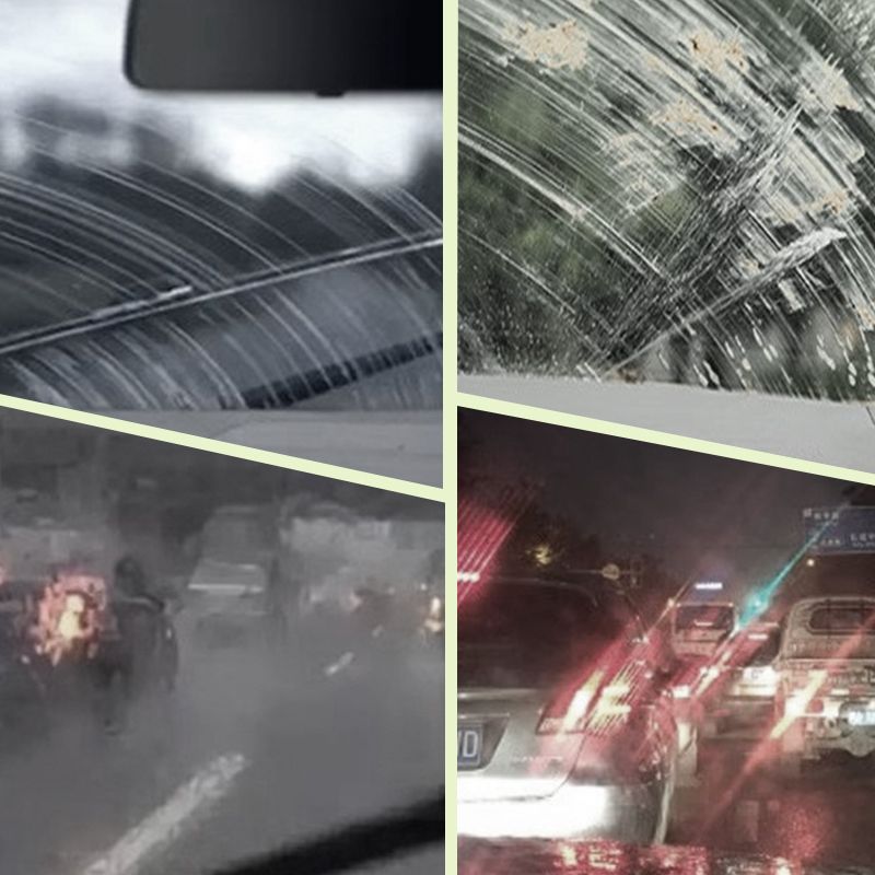 🎅Xmas Sales - 50% OFF🎄  Powerful Oil Film Removal & Crystal Coating 🚗💧New 2.0 Green Oil Film Wipe zanzzea