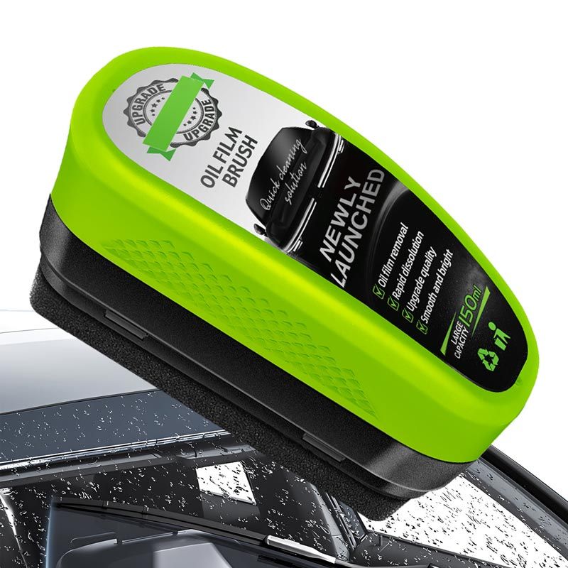 🎅Xmas Sales - 50% OFF🎄  Powerful Oil Film Removal & Crystal Coating 🚗💧New 2.0 Green Oil Film Wipe zanzzea