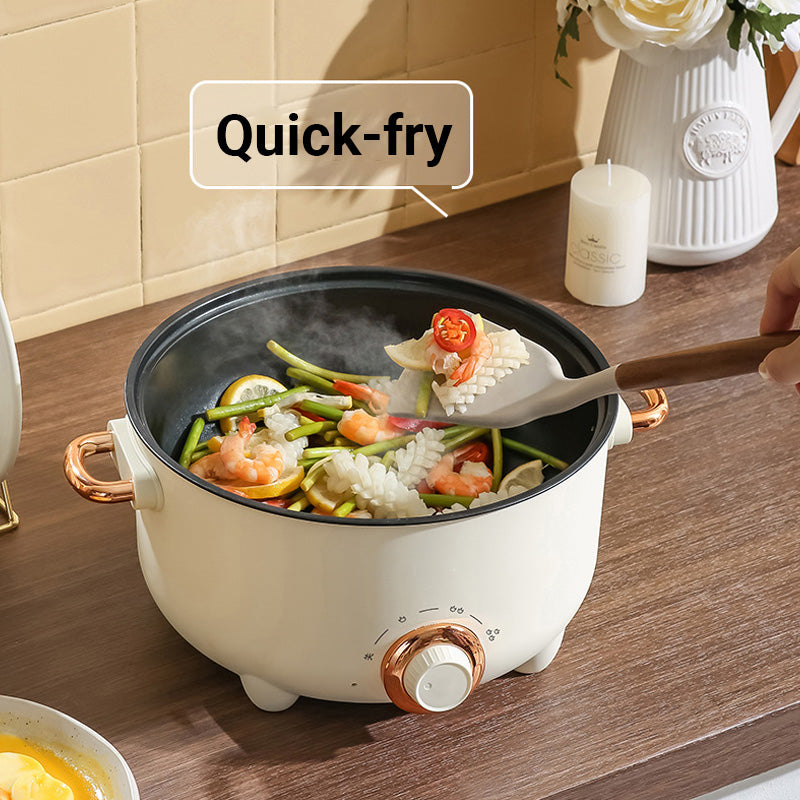 🔥Limited Time 50% OFF🔥Multifuntional Electric Non-Stick Cooker with Steamer