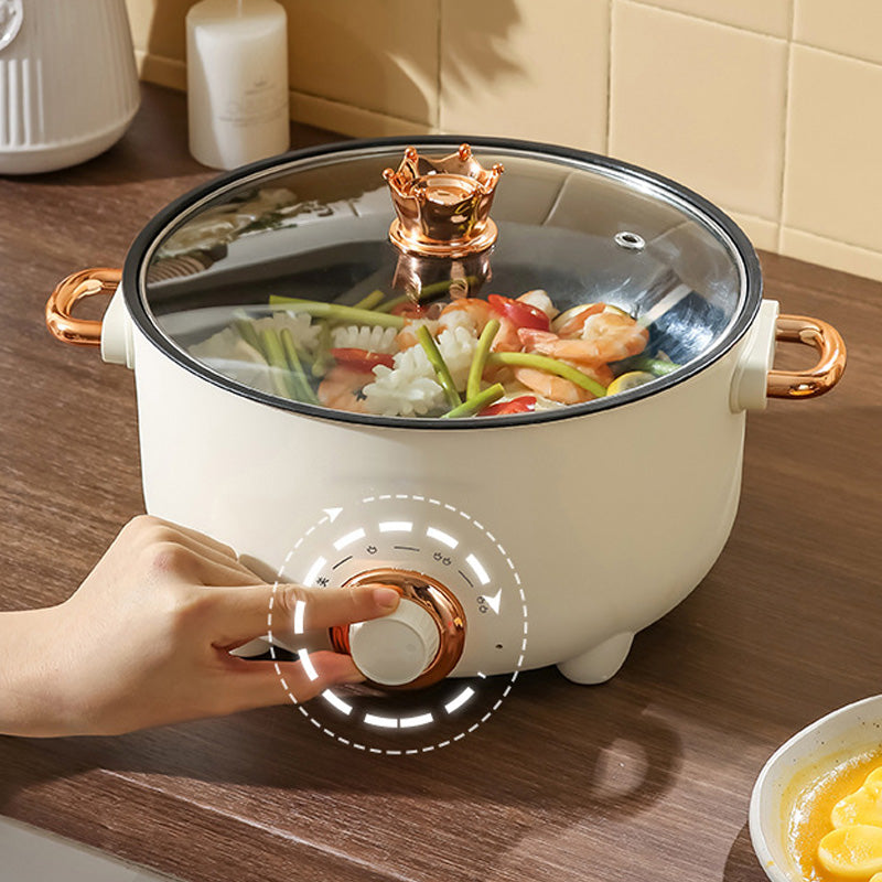 🔥Limited Time 50% OFF🔥Multifuntional Electric Non-Stick Cooker with Steamer