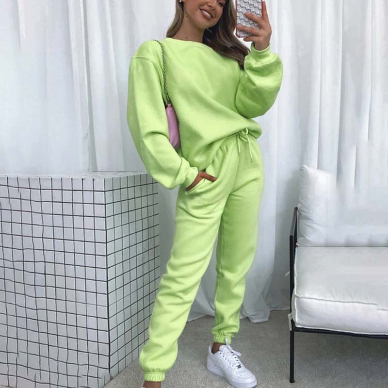 🔥Limited Time 50% OFF🔥Women's Cozy Solid Color 2-Piece Set