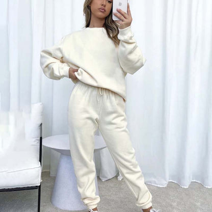 🔥Limited Time 50% OFF🔥Women's Cozy Solid Color 2-Piece Set