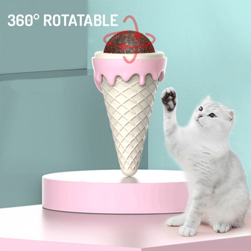 🎅Early Xmas Sales - 50% OFF🎄Icecream Catnip Ball Interactive Cat Toys
