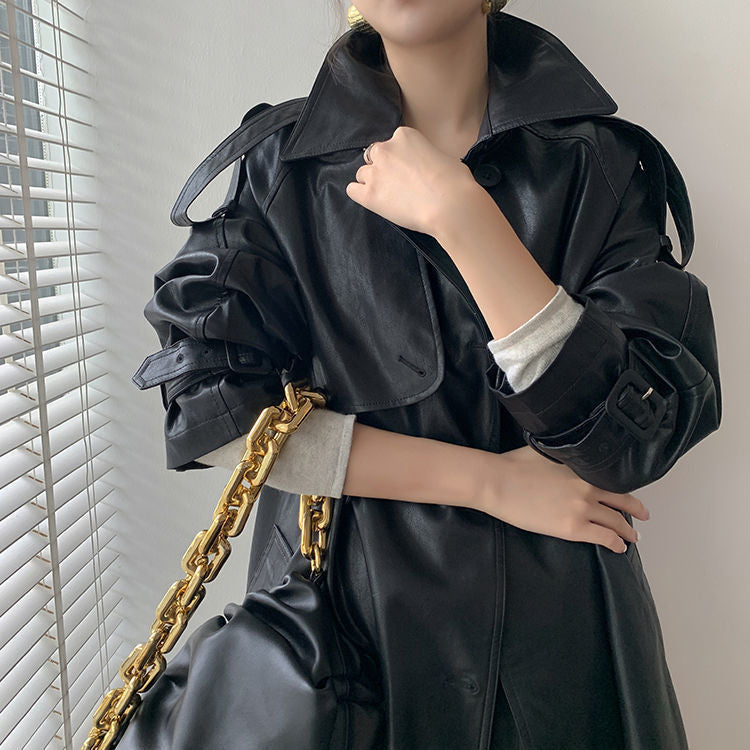 🔥Early Black Friday Sale:50% OFF🔥Women's Vintage Leather Coat