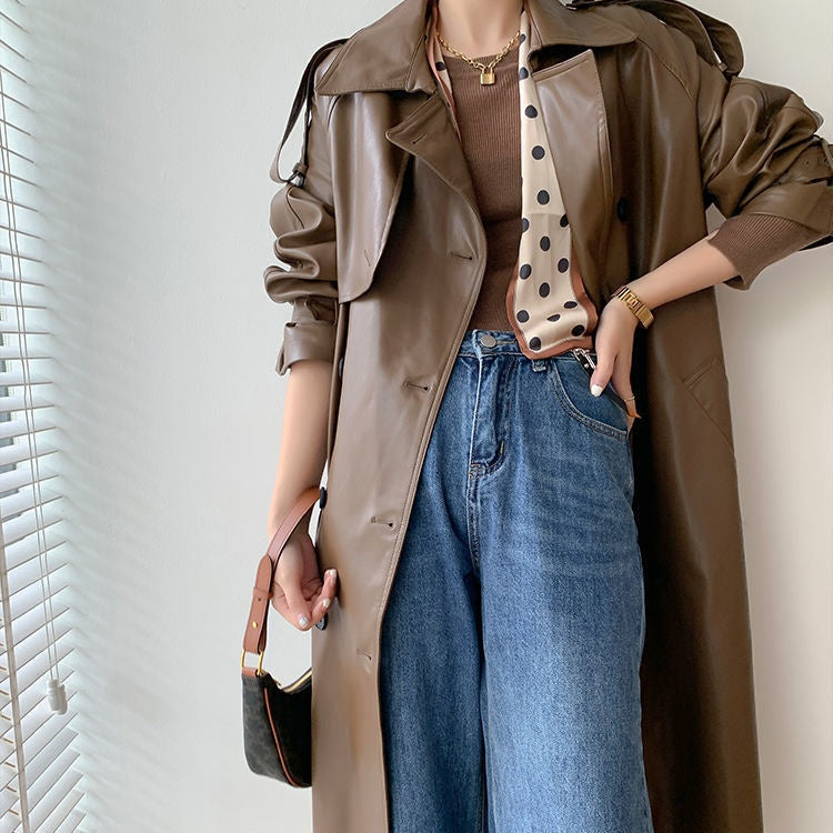 🔥Early Black Friday Sale:50% OFF🔥Women's Vintage Leather Coat