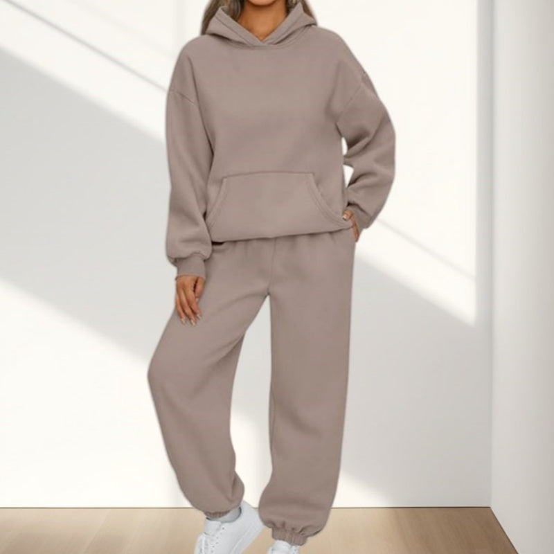 🔥🖤Black Friday Sale:50% OFF🔥Casual Hooded Long-Sleeve Tops ＆ Pants 2-Piece Set