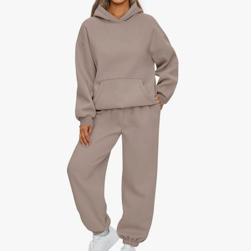 🔥🖤Black Friday Sale:50% OFF🔥Casual Hooded Long-Sleeve Tops ＆ Pants 2-Piece Set