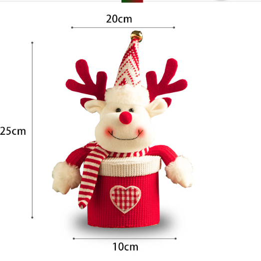 🎅Xmas Sales - 50% OFF🎄 Christmas Eve Apple Candy Gift Box zanzzea