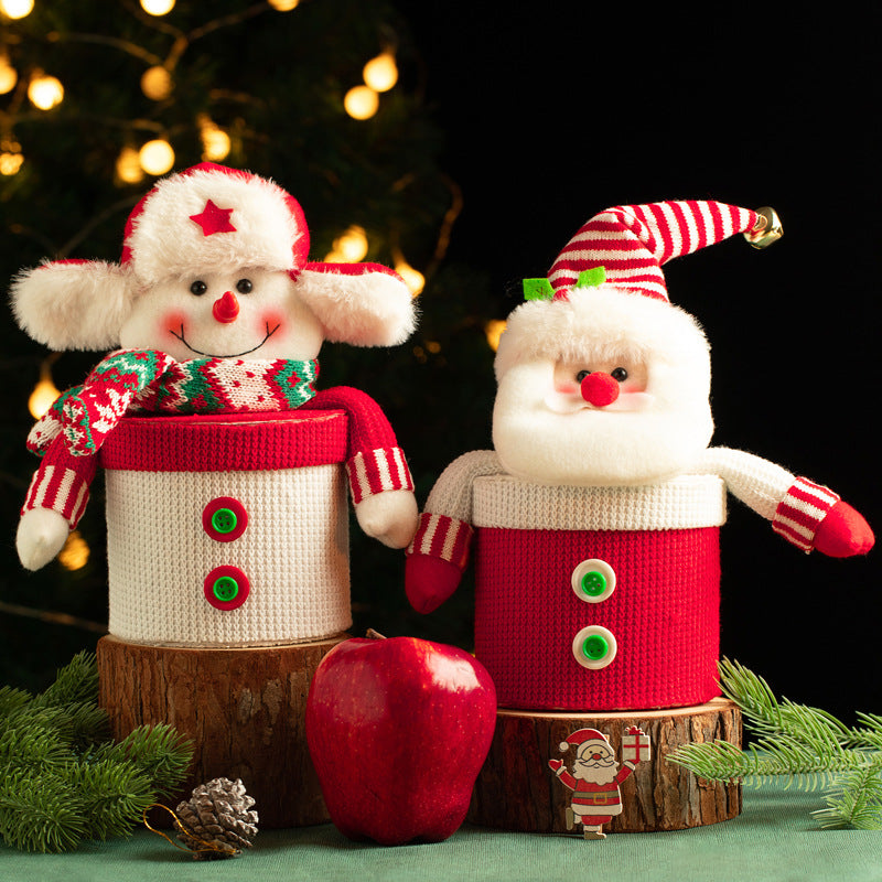 🎅Xmas Sales - 50% OFF🎄 Christmas Eve Apple Candy Gift Box zanzzea