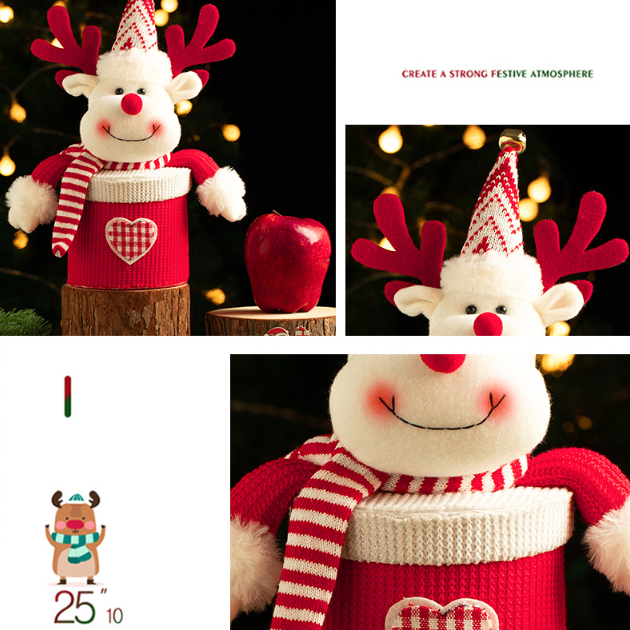 🎅Xmas Sales - 50% OFF🎄 Christmas Eve Apple Candy Gift Box zanzzea