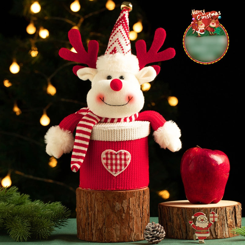 🎅Xmas Sales - 50% OFF🎄 Christmas Eve Apple Candy Gift Box zanzzea