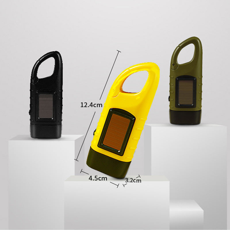 🔥🖤Black Friday Sale:50% OFF🔥High Brightness Portable Outdoor Solar Powered Flashlight