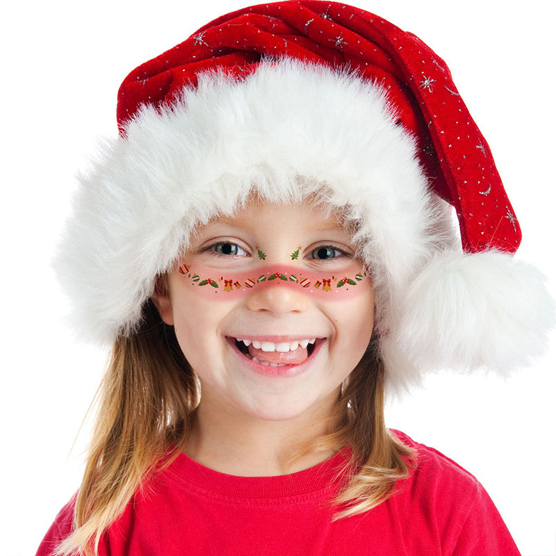 🎅Xmas Sales - 50% OFF🎄12 Sheets Christmas christmas face stickers zanzzea