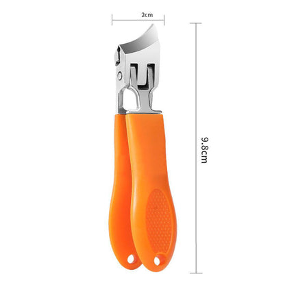 🎅Xmas Sales - 50% OFF🎄Wide Jaw Opening Anti-Splash Slanted Nail Clipper