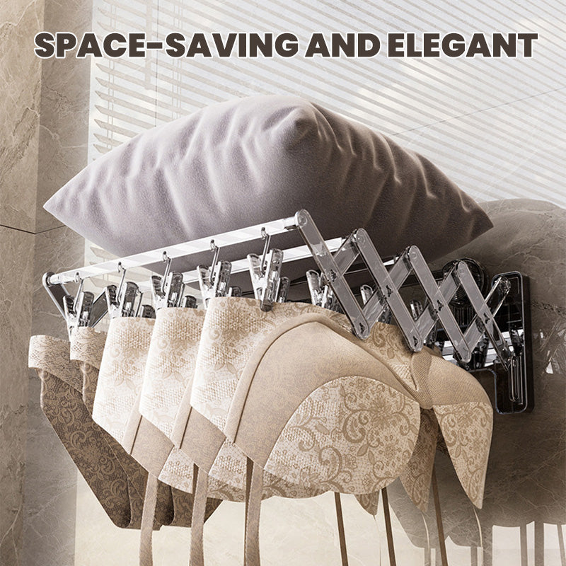 🎅Xmas Sales - 50% OFF🎄20-Clip Foldable Suction Cup Drying Racks zanzzea